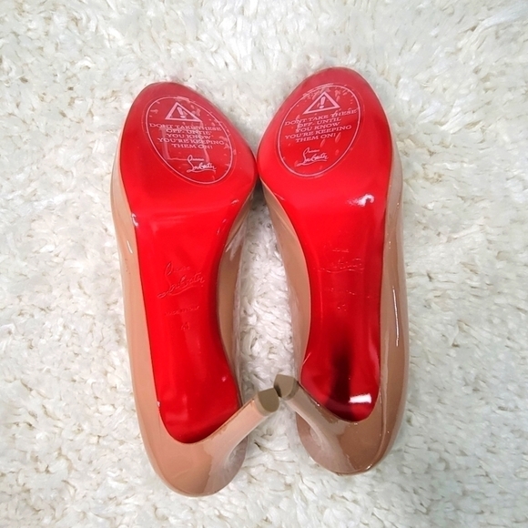 Christian Louboutin New Simple Pump 100 Patent Calf Size 41 - Picture 4 of 7
